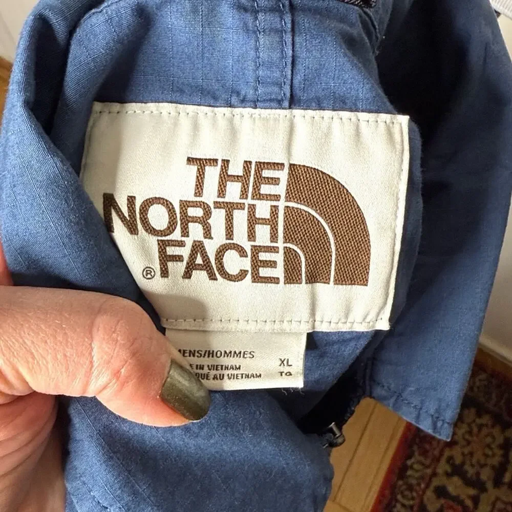 The North Face Shady Blue RipStop Coaches Jacket